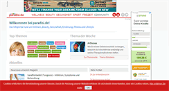 Desktop Screenshot of paradisi.de